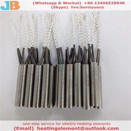 12v 24v 220v Dur Di-staen Diwydiannol Dwysedd Uchel Dwr Sgriw Plwg Trochi Gwresogydd Cetris Pen Sengl Trydan